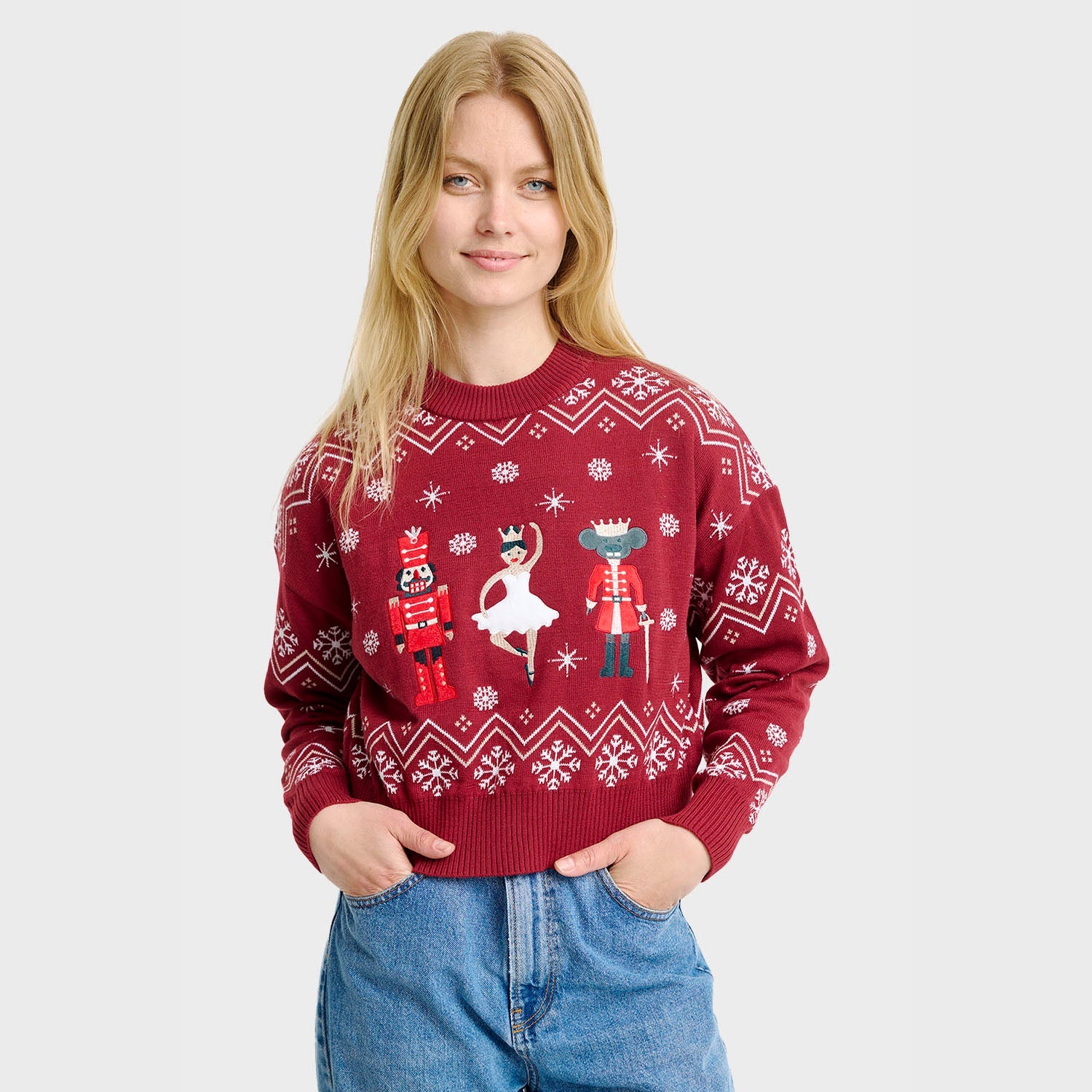 Nutcrackerish Christmas Sweater β Women